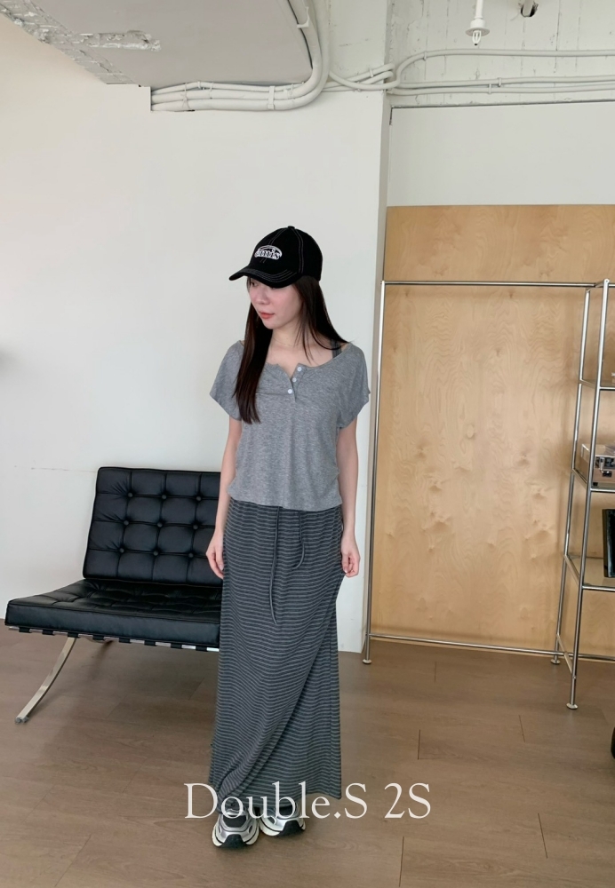 剛剛好的慵懶感套裝2件set*2色