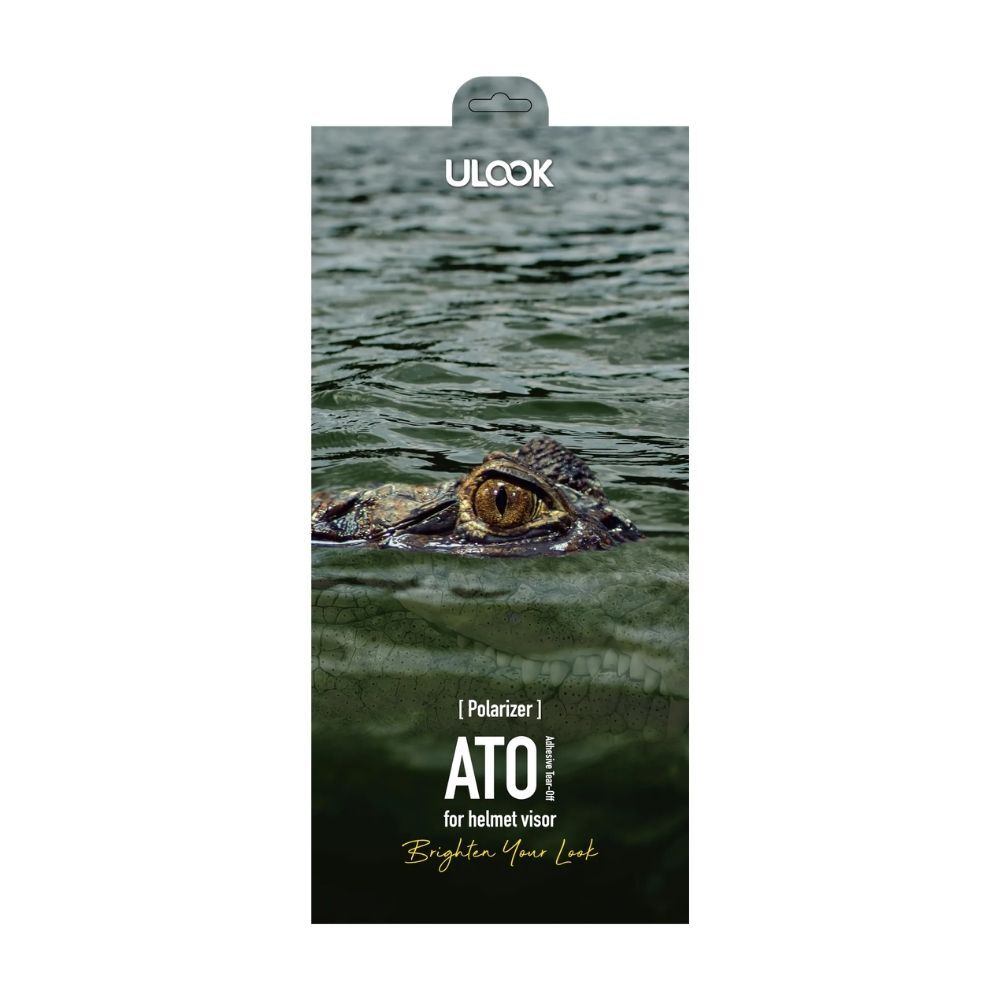 ULOOK ATO安全帽高潑水外貼片_偏光片