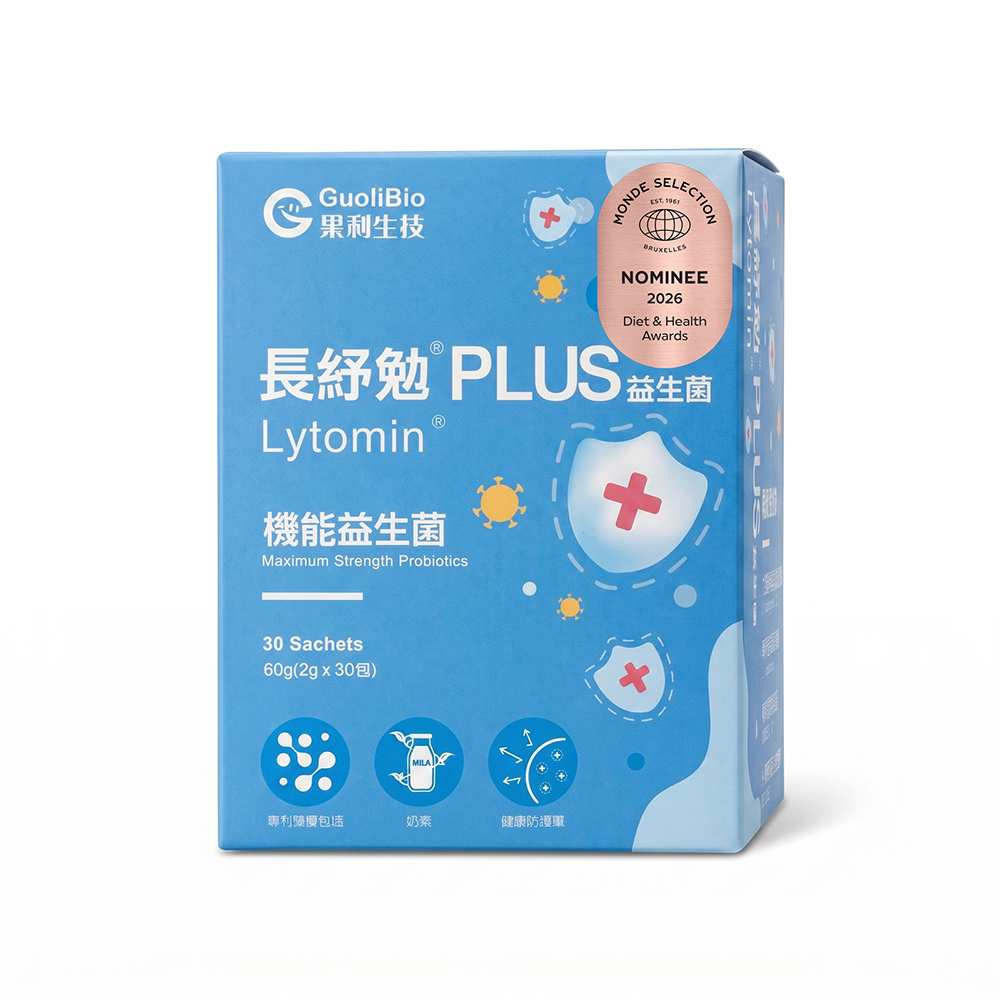 【長紓勉Lytomin PLUS】益生菌粉包 (30包/盒)