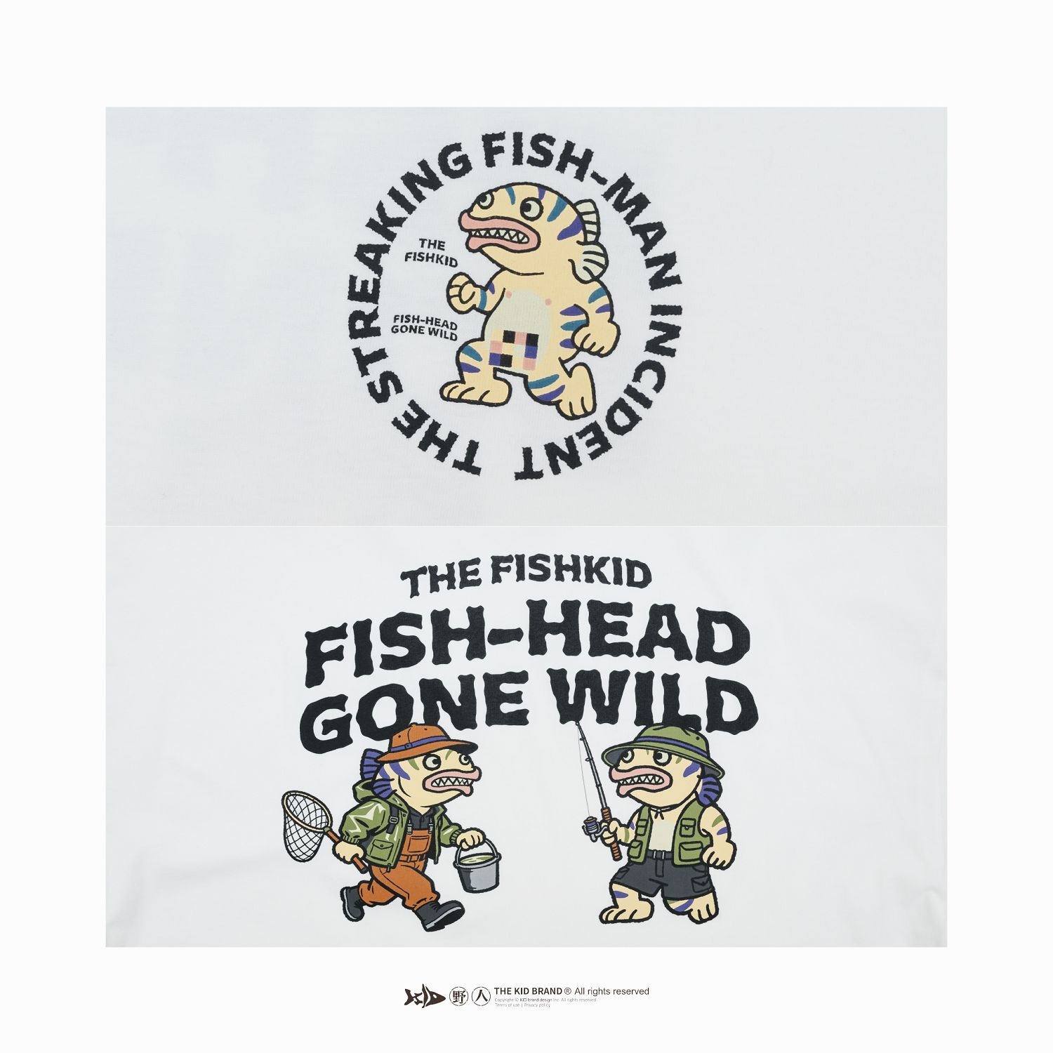 KID ® FISH-HEAD Gone Wild T-Shirt