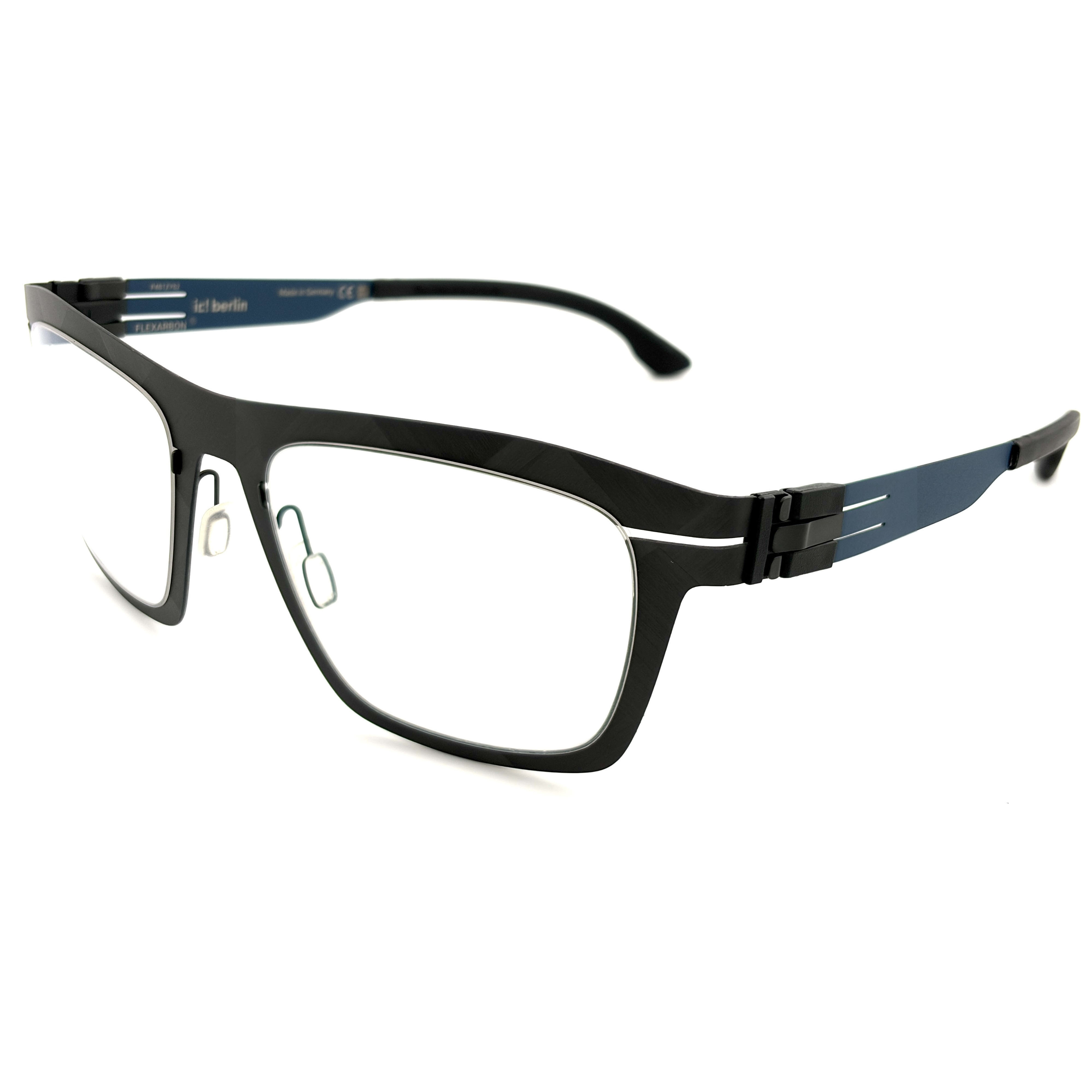 【ic! berlin】FLX_09 Median/Graphite 55mm光學眼鏡♦(IC5151 02A)