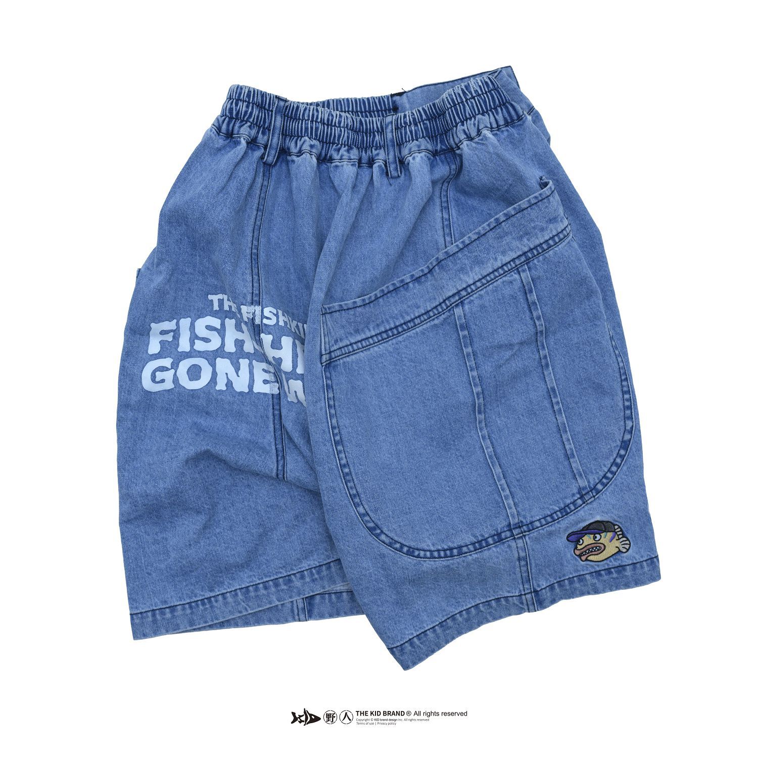 KID ® FISH-HEAD Gone Wild Denim Shorts