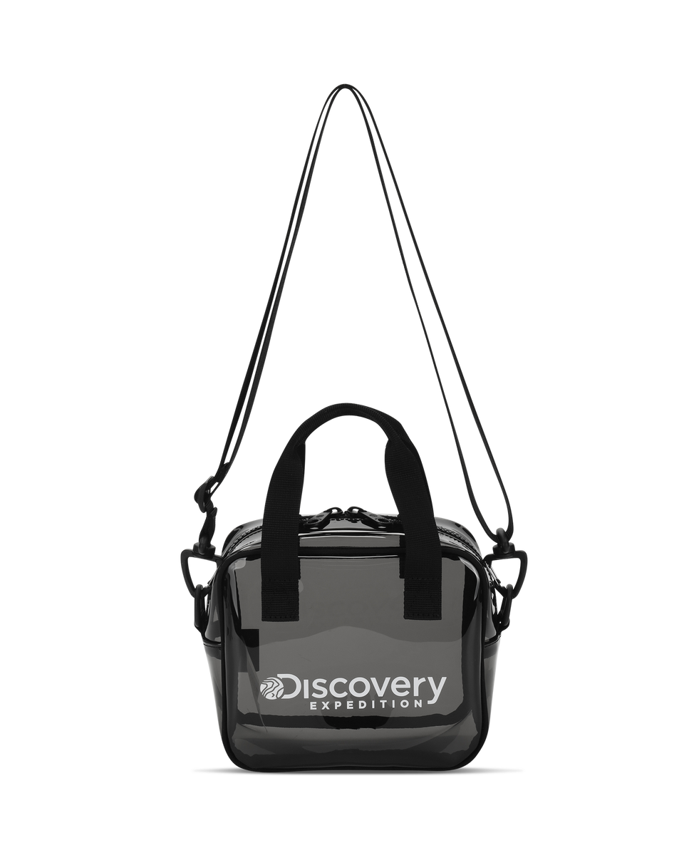 【預購】Discovery ZKR081757 透明手提斜背兩用包