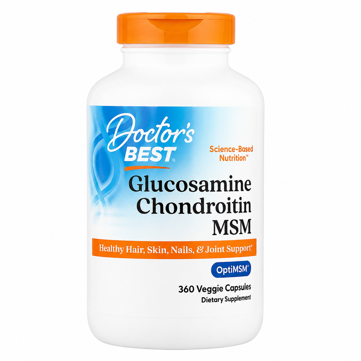 【iHerb】任兩件免運 Doctor's Best 葡萄糖胺軟骨素 MSM 含OptiMSM 360粒