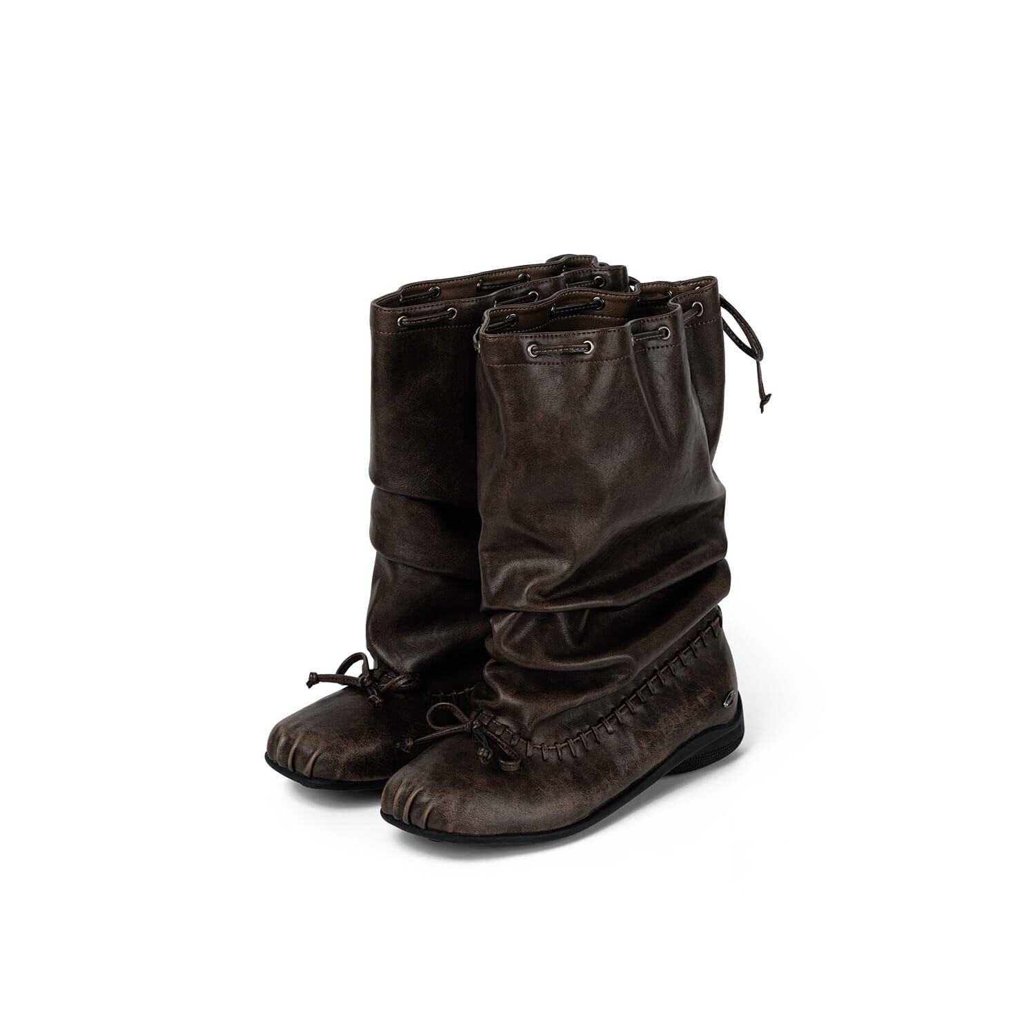 KHIHO RIVEL SLOUCHY MID BOOTS