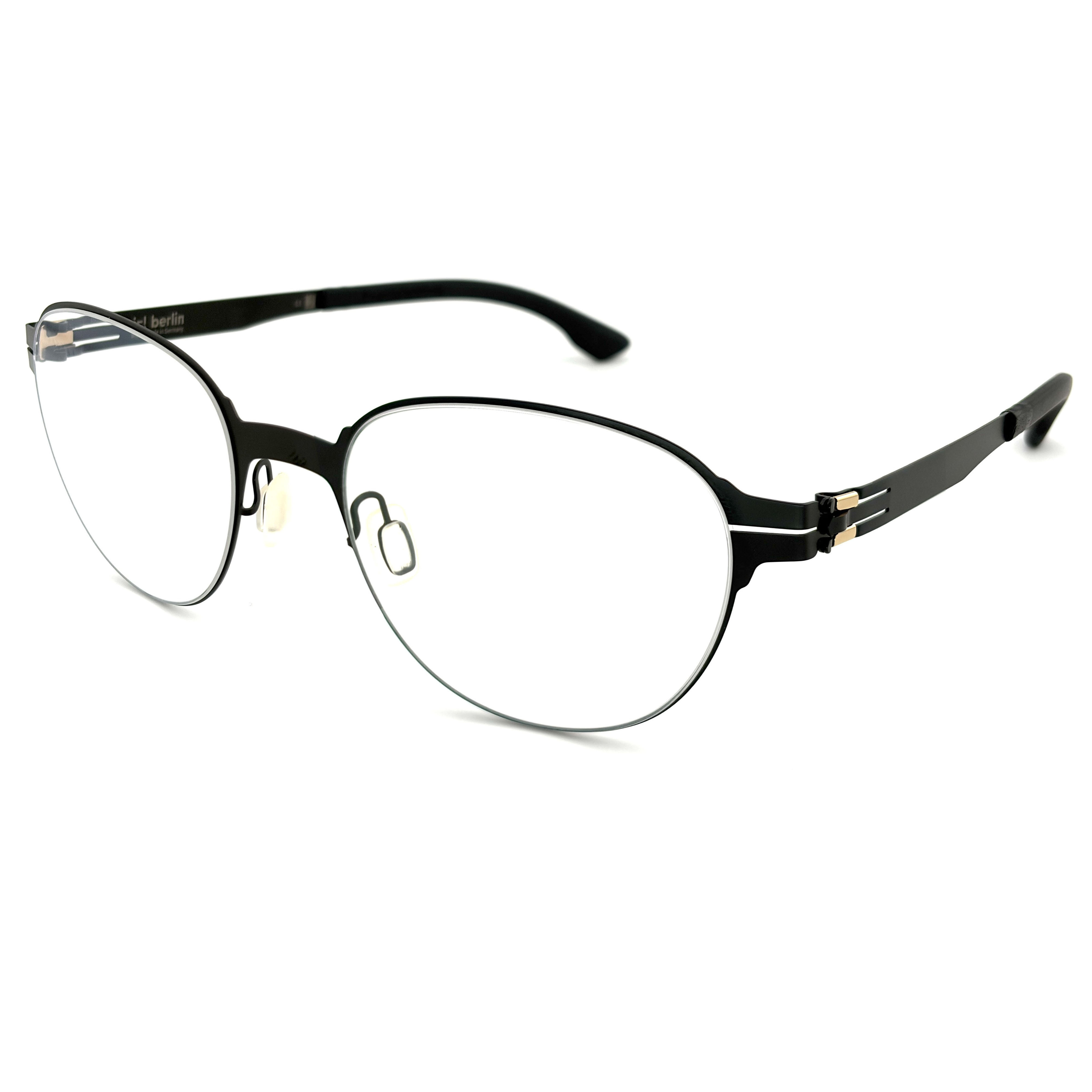 【ic! berlin】Muyan Black 51mm光學眼鏡♦(IC5135-D 002)