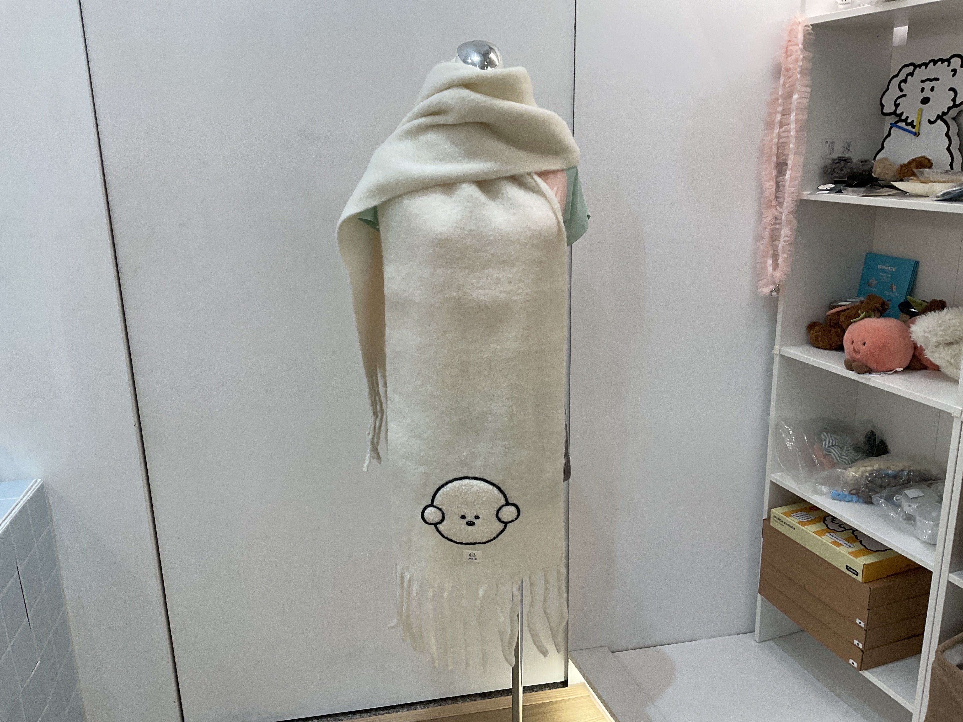 比熊家現貨-大圍巾