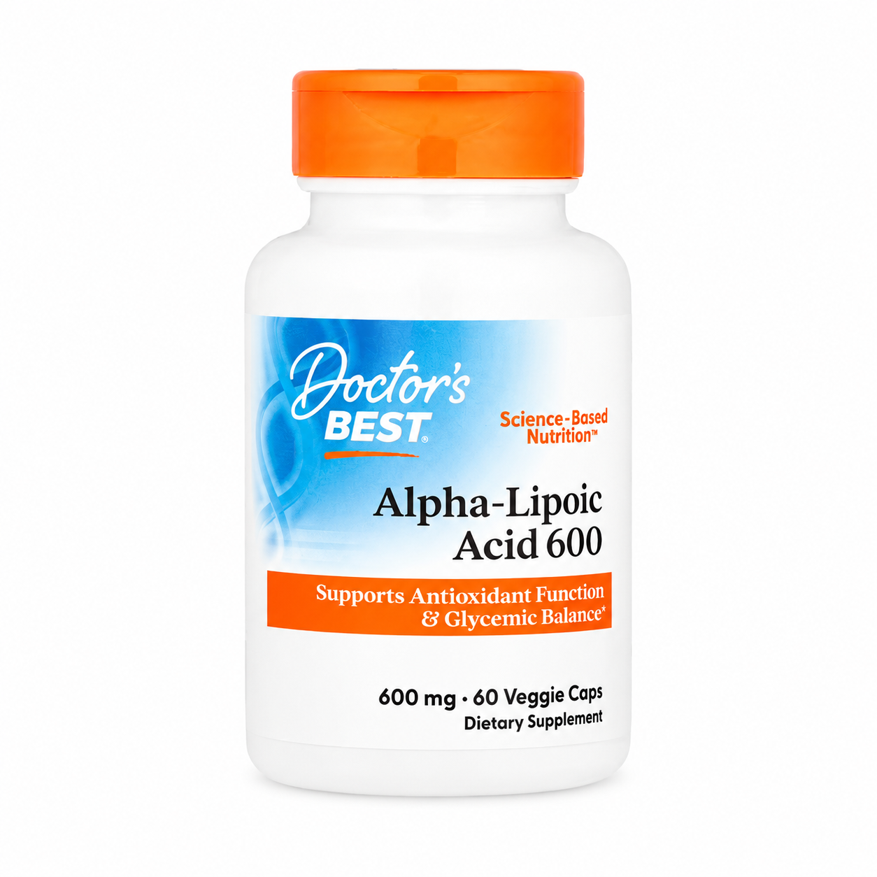 【iHerb】任兩件免運 Doctor's Best α-硫辛酸 ALA 600mg 60粒 素食膠囊