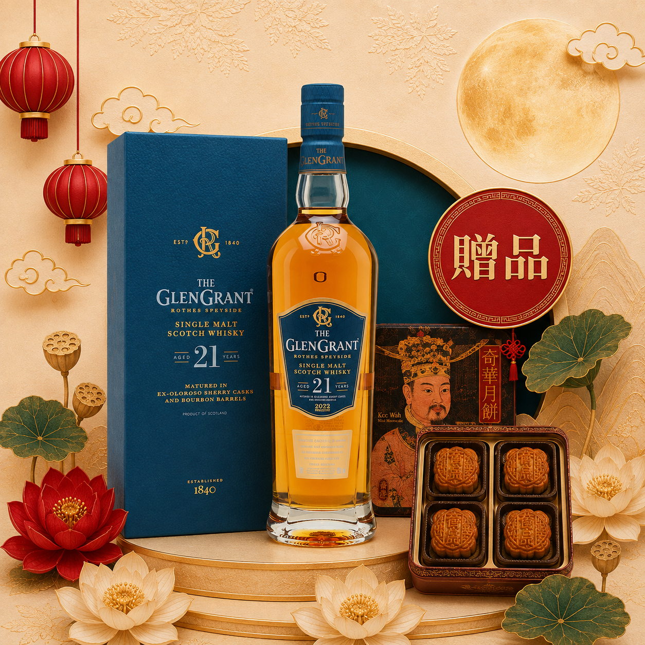 Glen Grant 單一麥芽21年 700ml