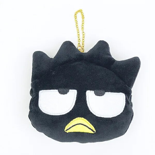 Sanrio Badtz-Maru Face Pouch Keychain