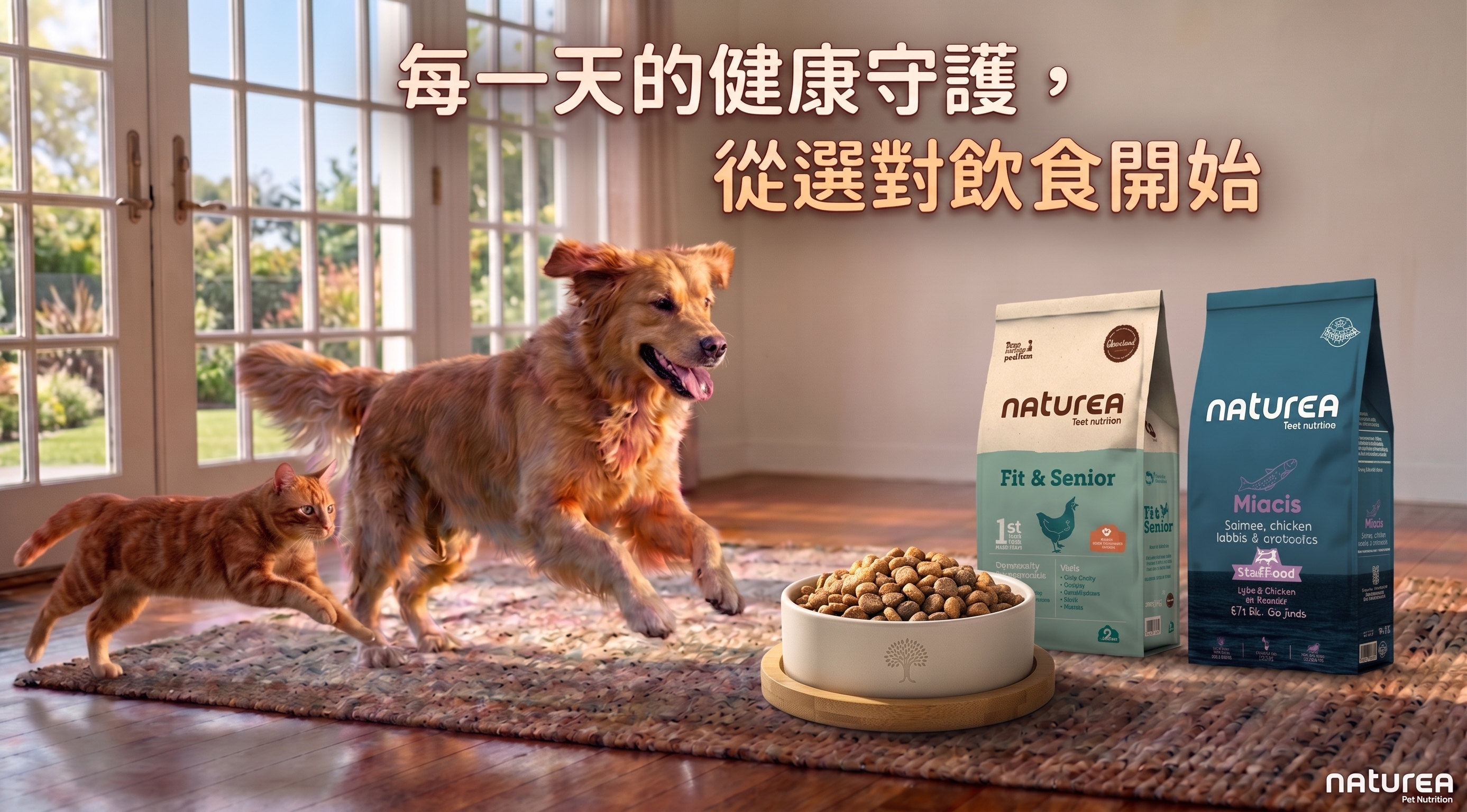 尊重自然,回歸本能:葡萄牙寵物品牌 Naturea