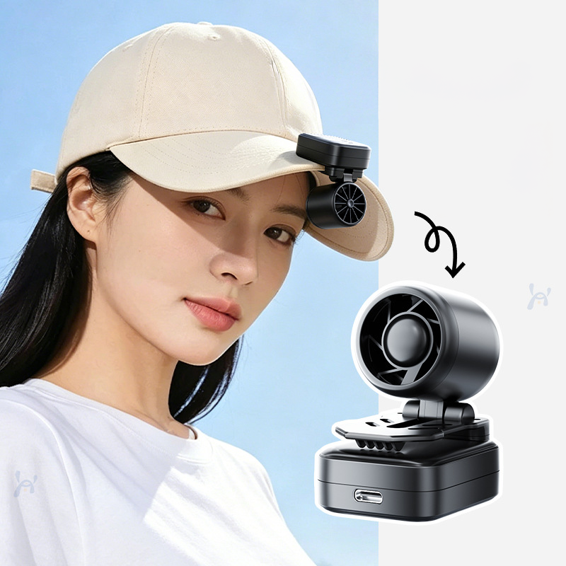 充電mini帽風扇