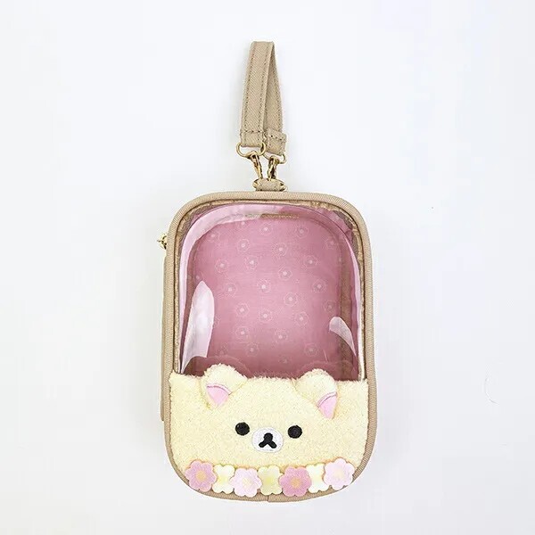 Rilakkuma Korilakkuma Fluffy Plush Pouch