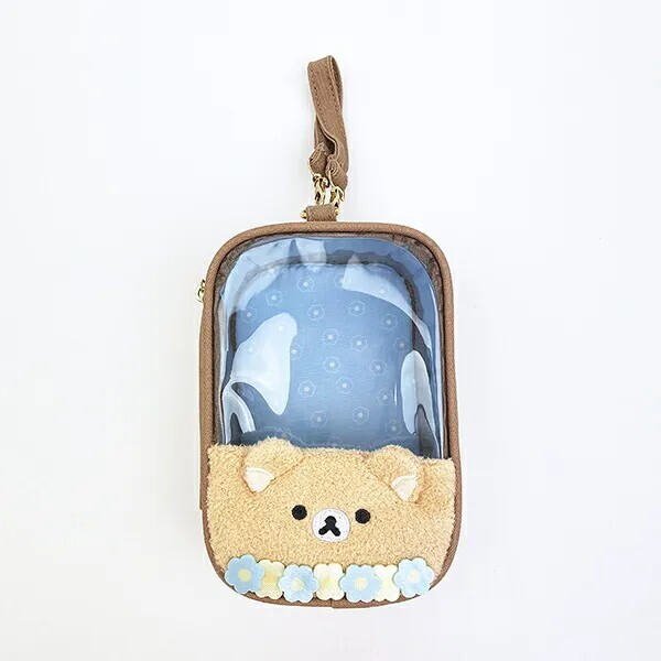 Rilakkuma Fluffy Plush Pouch