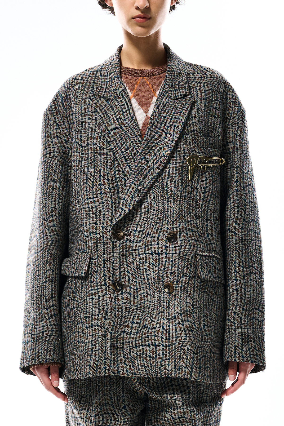 TOLQ DOUBLE BREASTED JACKET