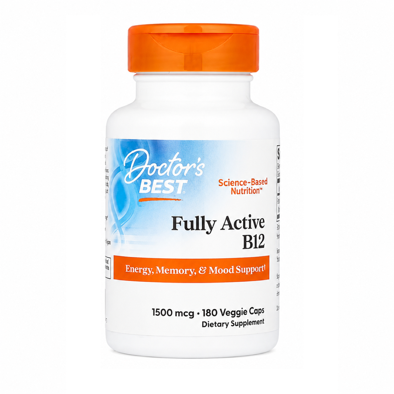【iHerb】任兩件免運 Doctor's Best 全活性 維生素 B12 1500mcg 180粒膠囊