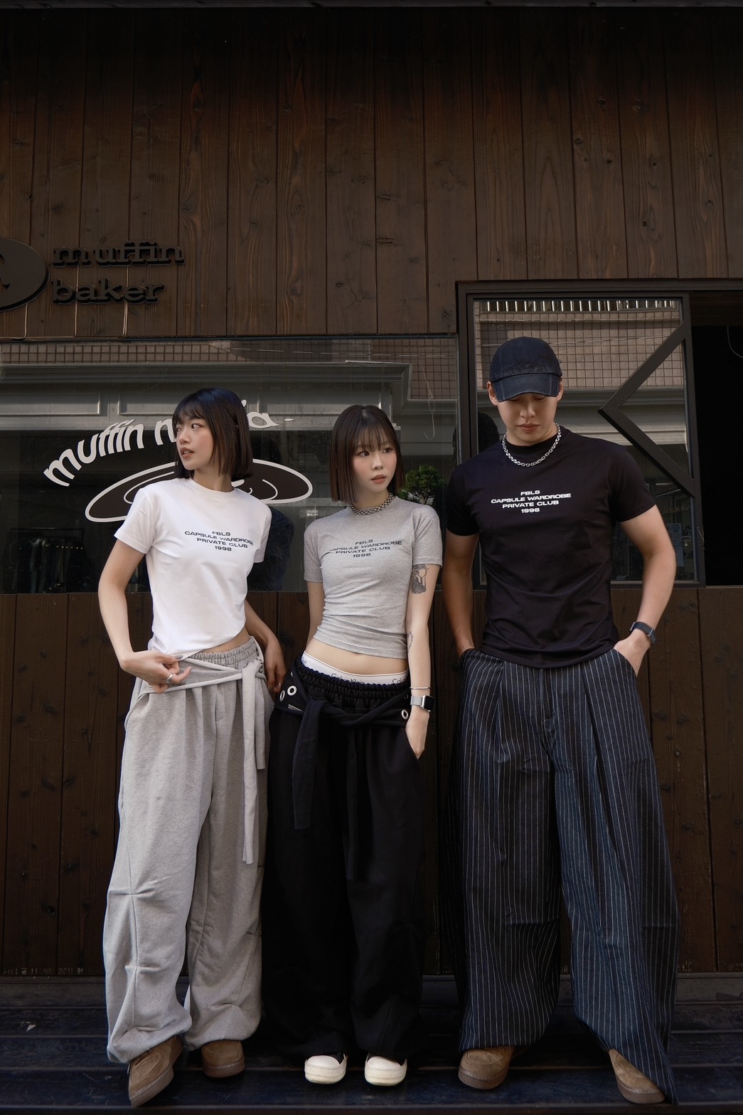 <越南爆款🔥>FABRICLISM Private Club Slimfit 正肩合身T 三色