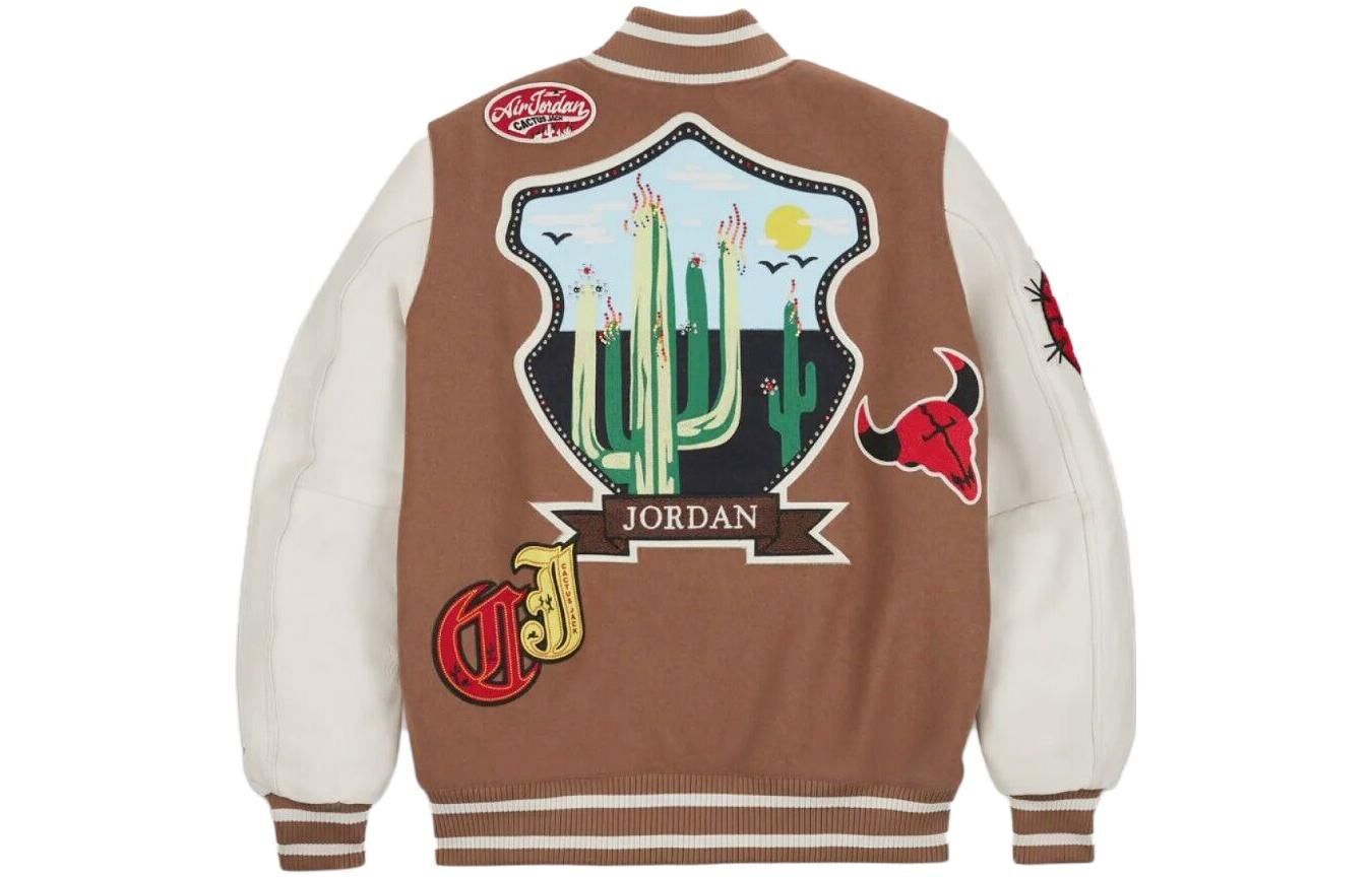 【代購】Travis Scott X JORDAN Varsity Jacket Asia Sizing DO4104-256