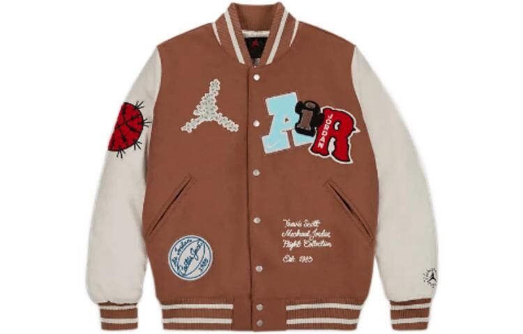 【代購】Travis Scott X JORDAN Varsity Jacket Asia Sizing DO4104-256