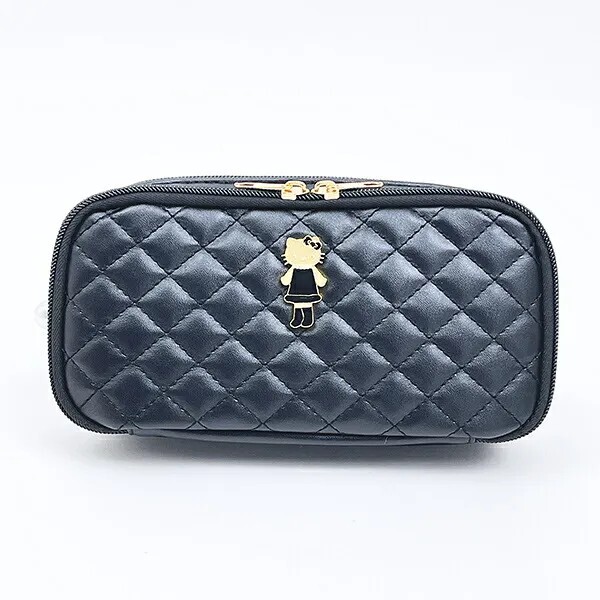 Sanrio Hello Kitty Fantasy Style Up Quilted Pouch (Black)