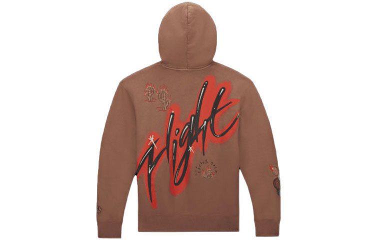 【代購】Travis Scott X JORDAN Flight Graphic Hoodie DO4093-256