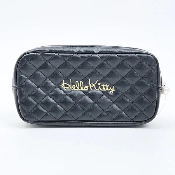Sanrio Hello Kitty Fantasy Style Up Quilted Pouch (Black)