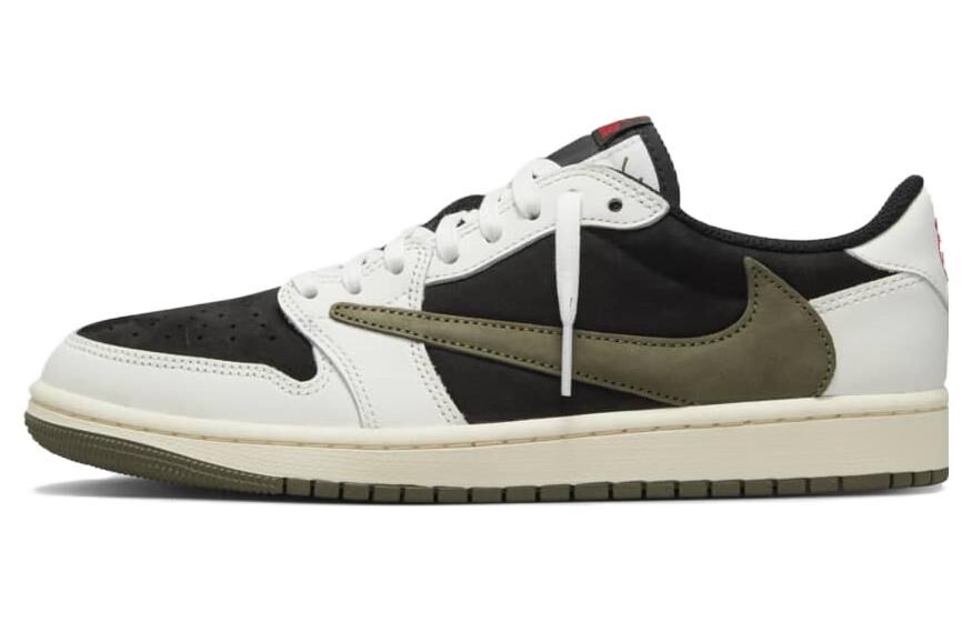 【代購】Jordan 1 Retro Low OG SP Travis Scott Olive Women's DZ4137-106
