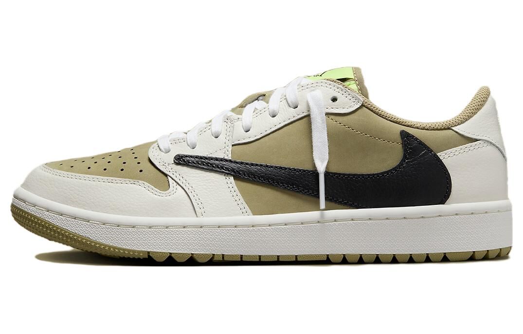 【代購】Air Jordan 1 Low Golf X Travis Scott 'Olive' FZ3124-200