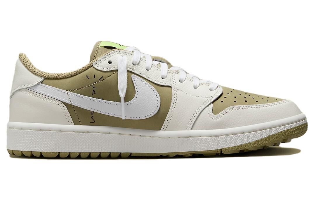 【代購】Air Jordan 1 Low Golf X Travis Scott 'Olive' FZ3124-200
