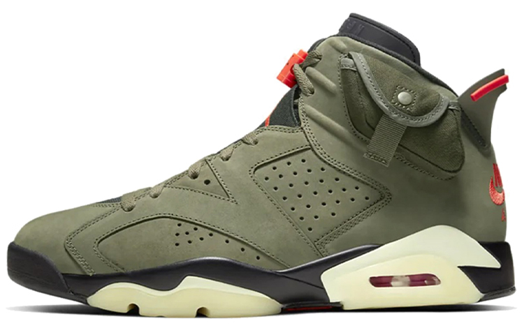 【代購】Travis Scott X Jordan 6 Retro Olive CN1084-200