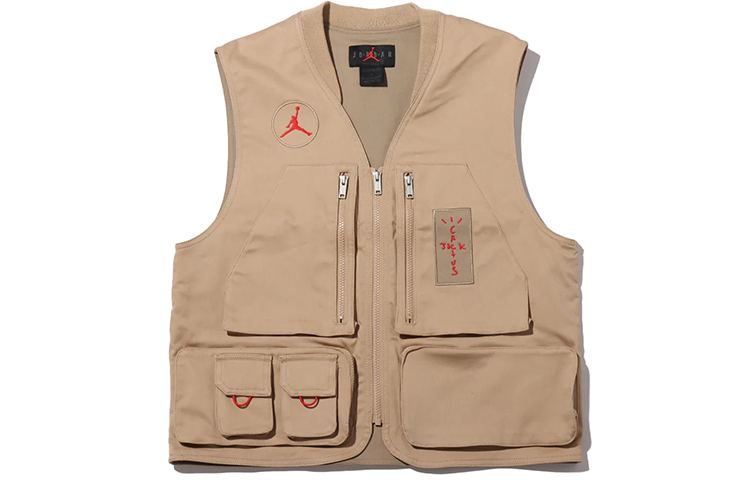 【代購】Travis Scott Cactus Jack X Jordan Utility Vest Asia Sizing CW3170-201