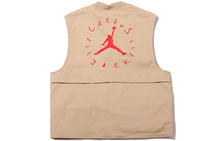 【代購】Travis Scott Cactus Jack X Jordan Utility Vest Asia Sizing CW3170-201