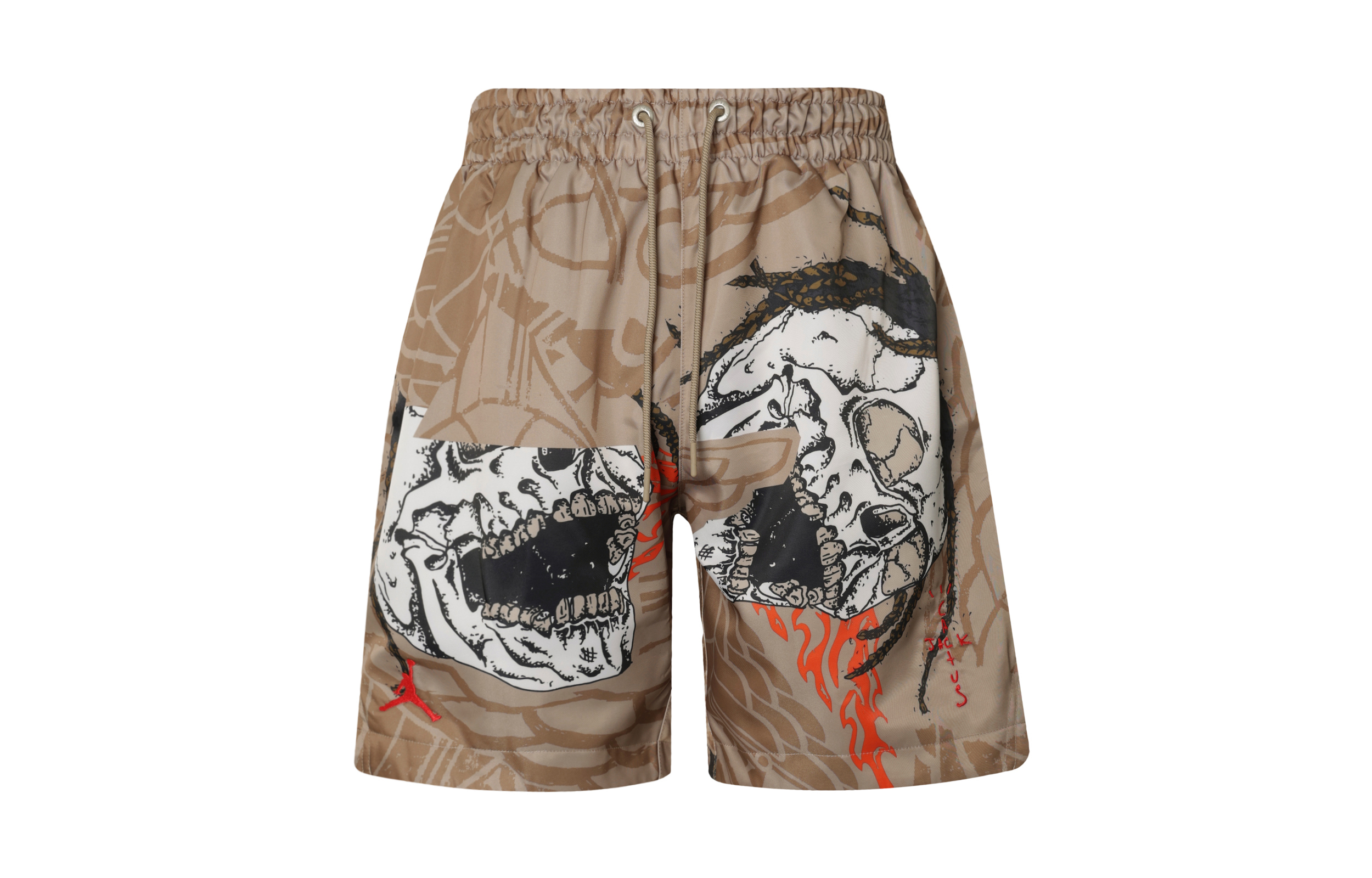 【代購】Jordan x Travis Scott BRAND Casual Shorts Men's Khaki CZ0167-247