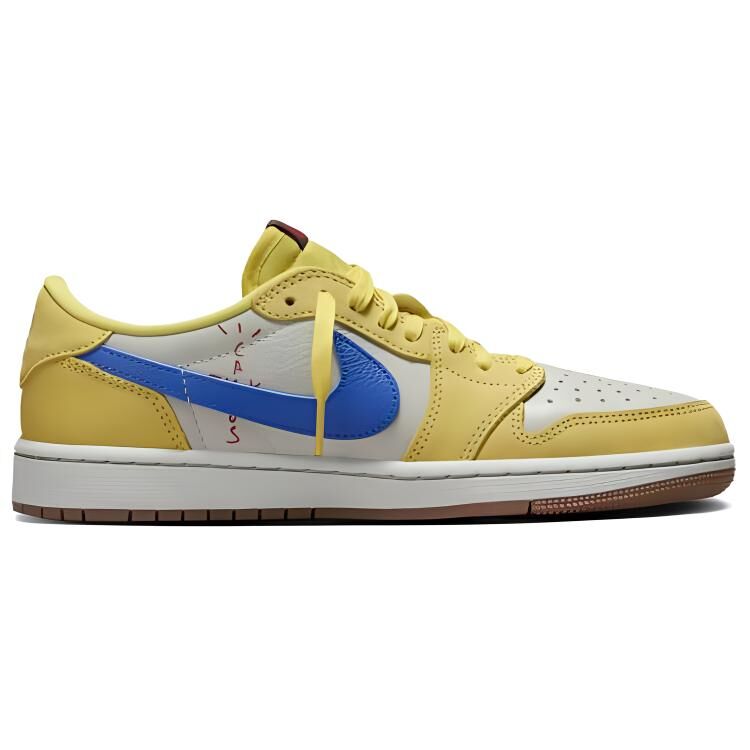 【代購】Jordan 1 Retro Low OG SP Travis Scott Canary Women's DZ4137-700