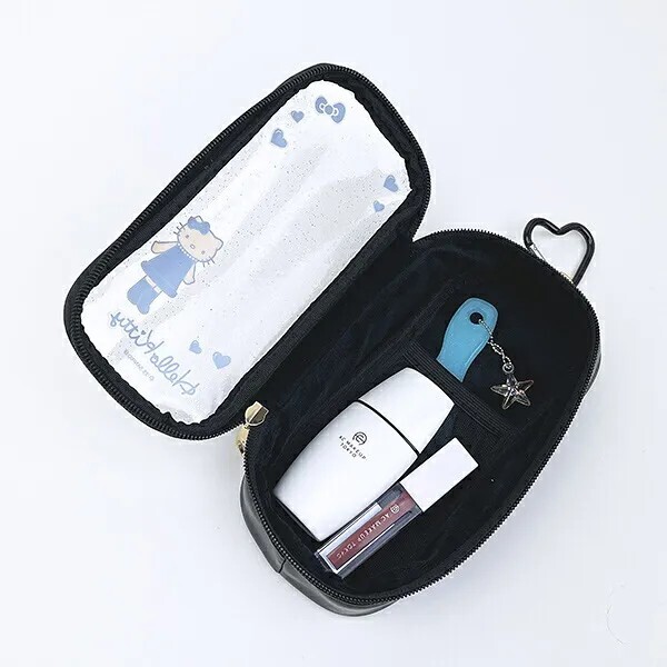 Sanrio Hello Kitty Fantasy Style Up Cosmetic Pouch (Black)