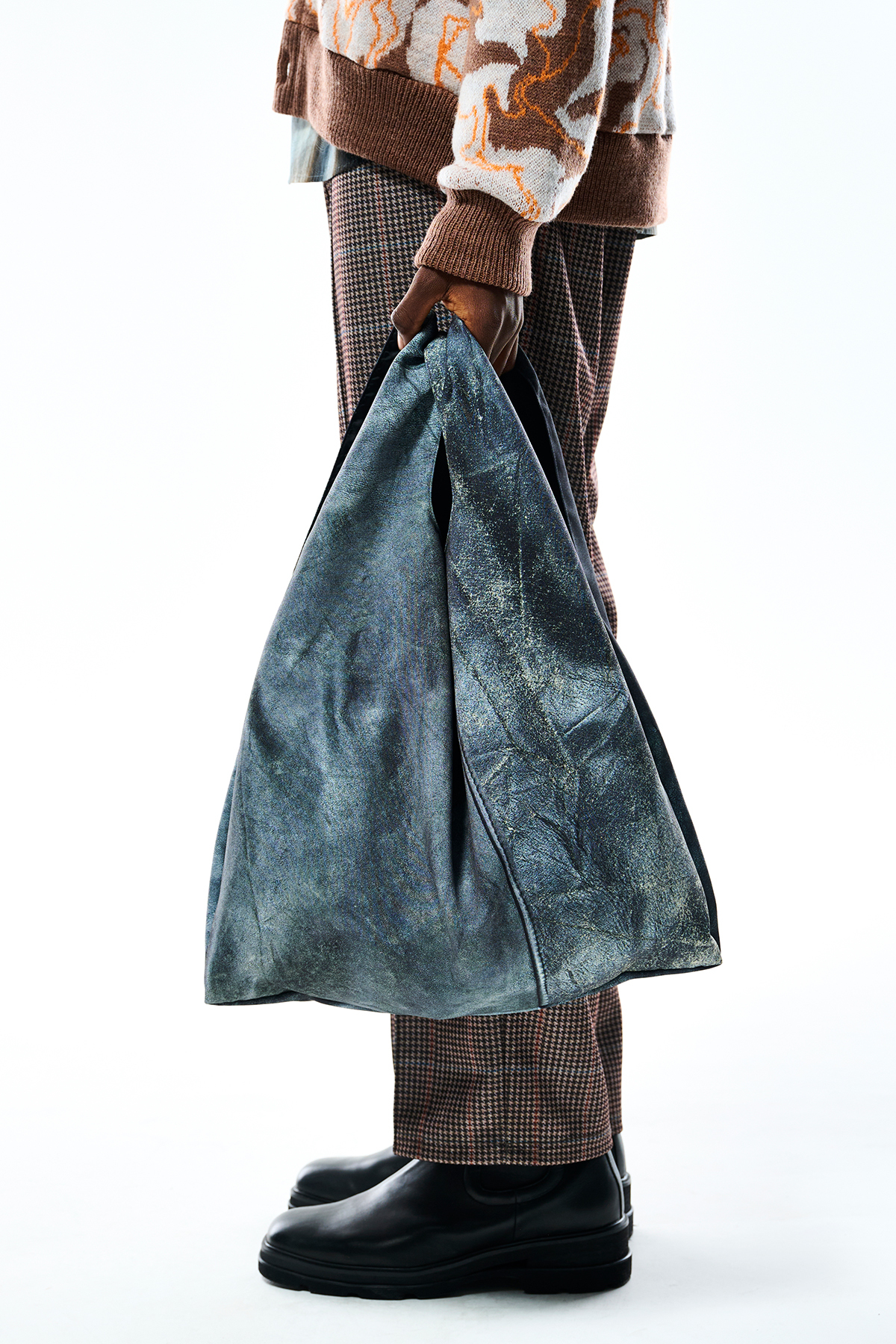 TOLQ PRINTED SHOPPING BAG (2COL)