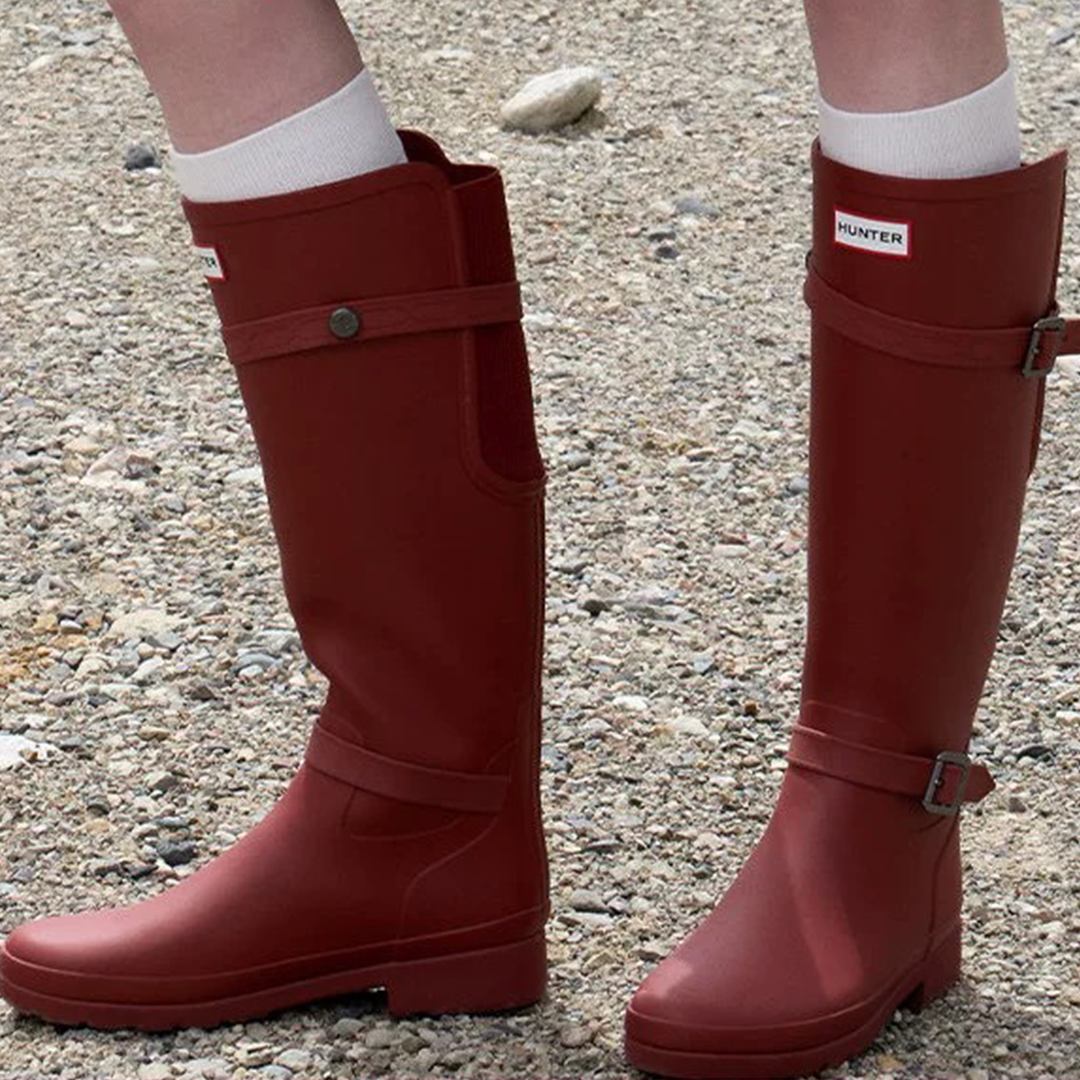 防水 女裝 Wanderer Refined Strap Tall Rain Boots