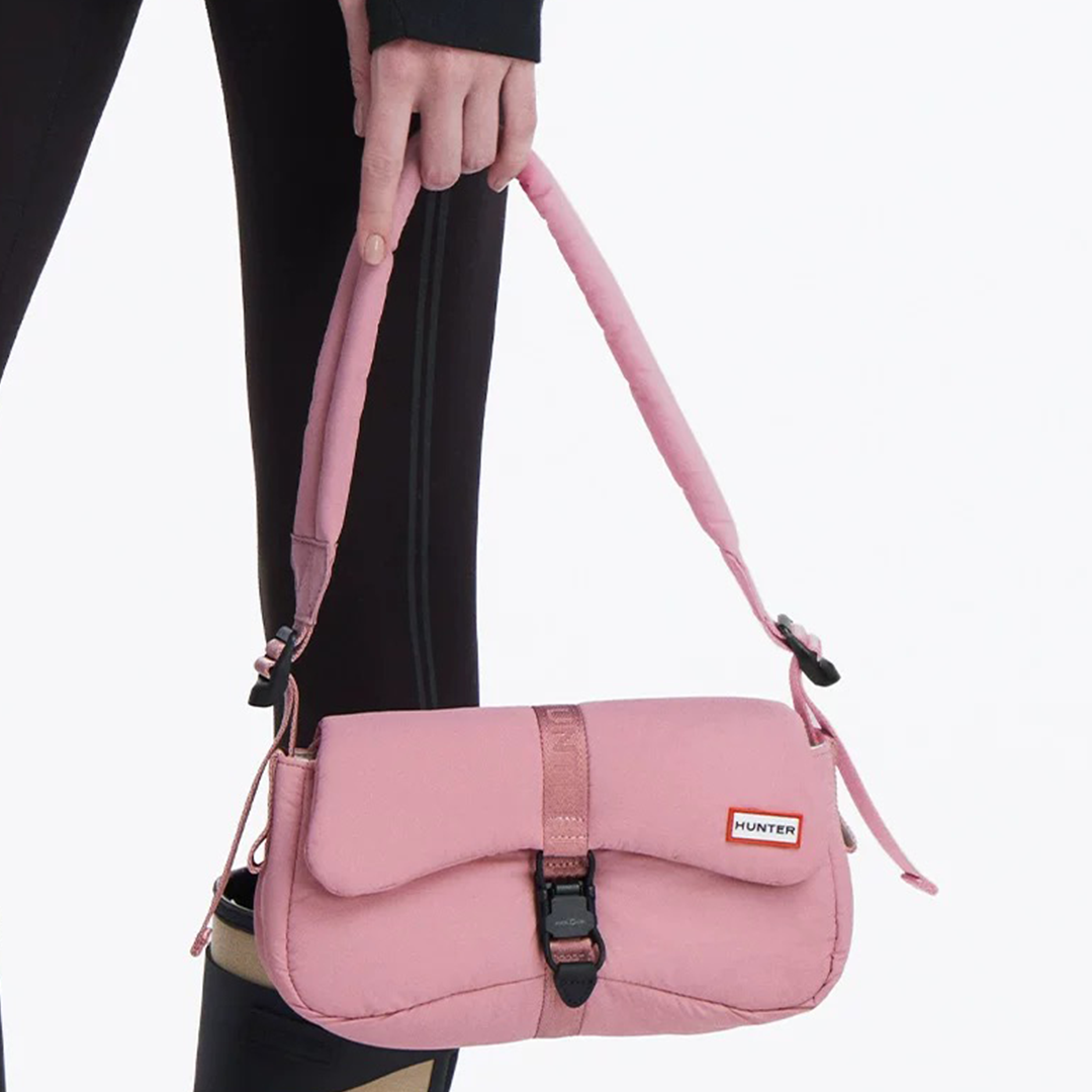 防潑水 Wanderer Puffer Shoulder Bag