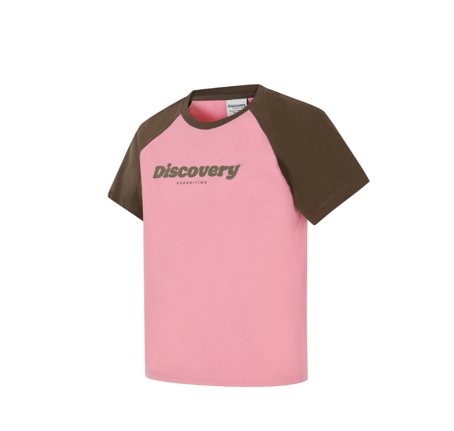 A29 Discovery Expedition 女裝牛角短袖T-Shirt - 粉紅色｜DWRS9I063-PKS