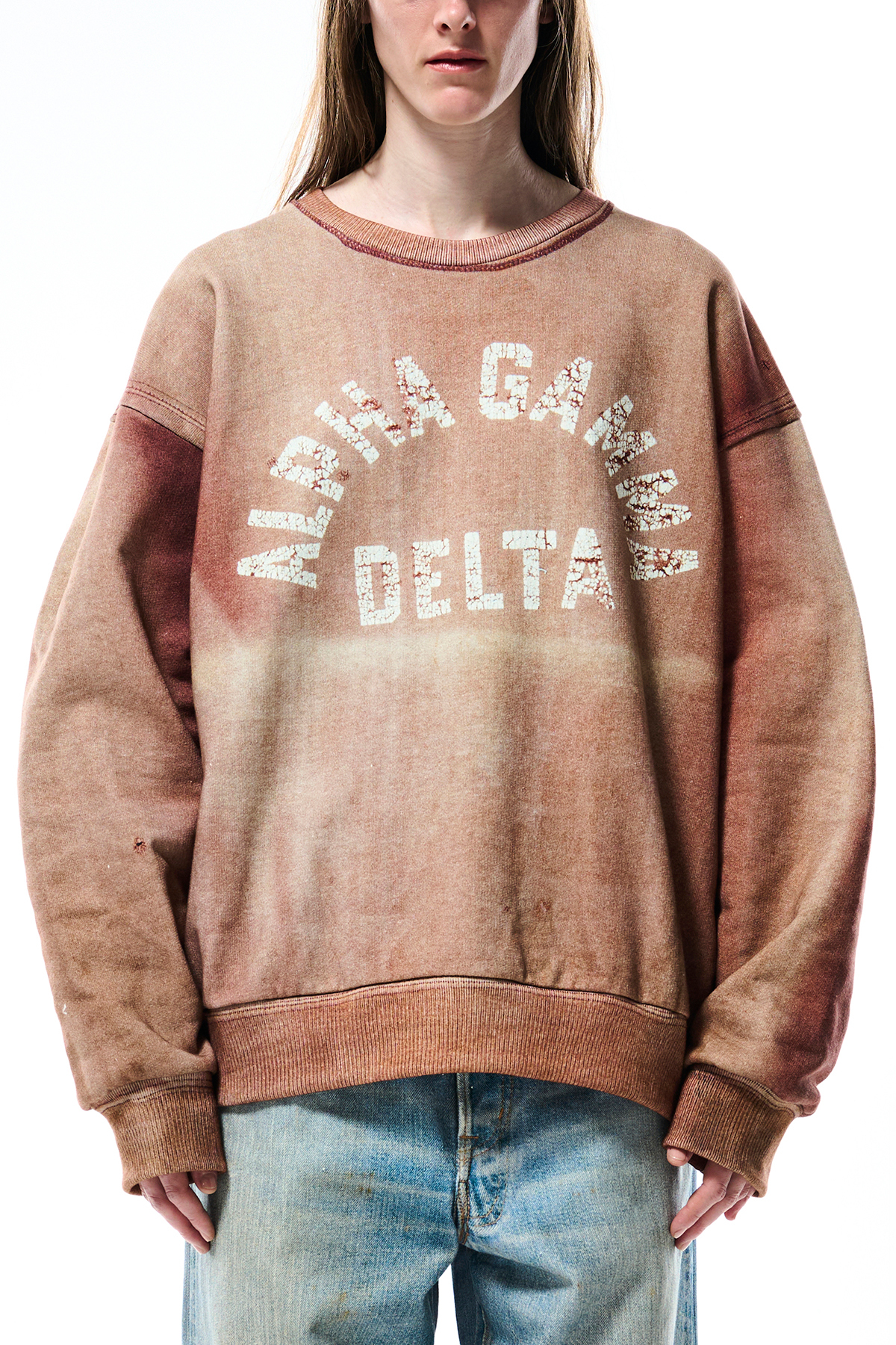 TOLQ TROMPE L'OEIL SWEAT SHIRT