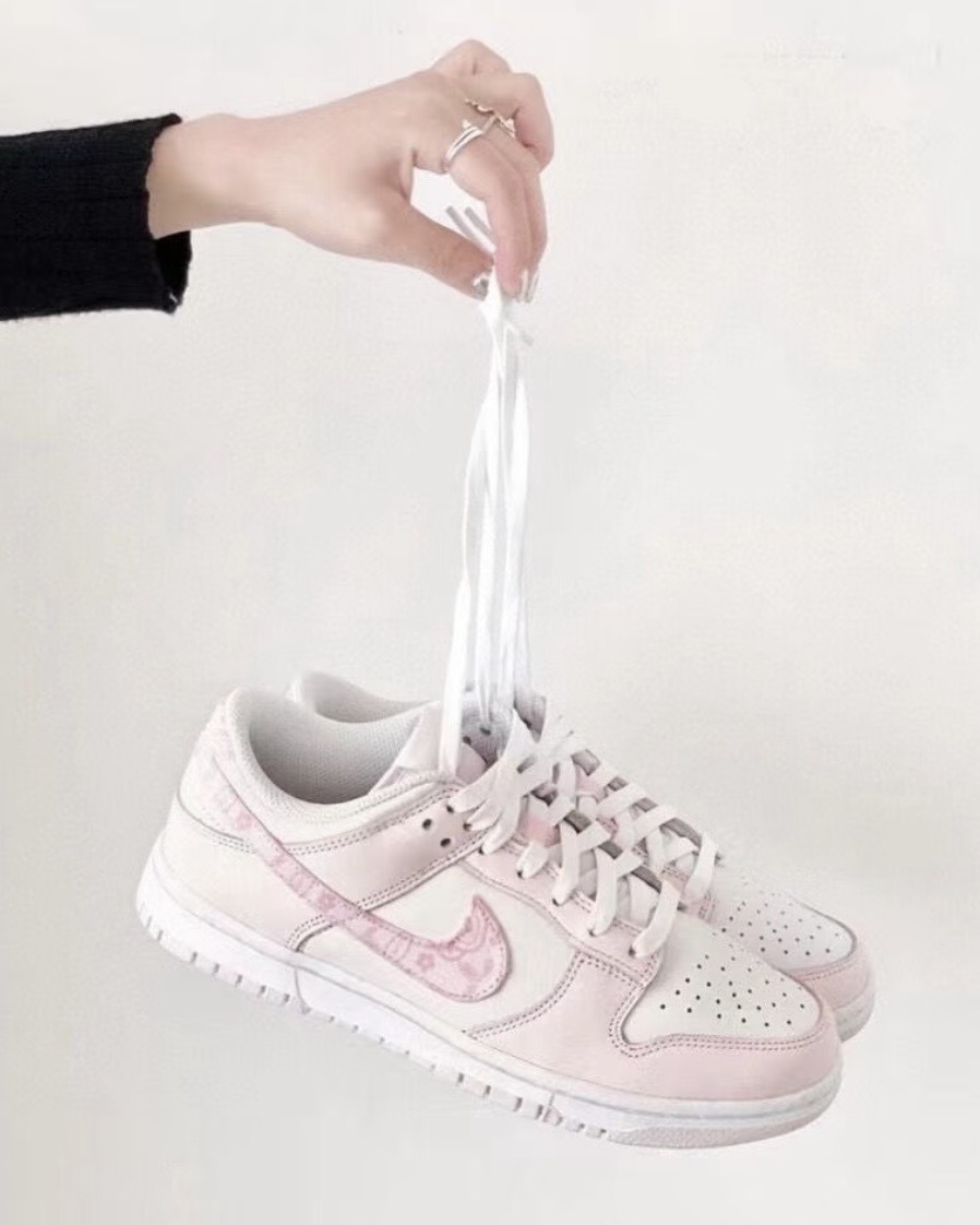 Nike W Dunk Low Essential Paisley Pack Pink 變形蟲 櫻花粉