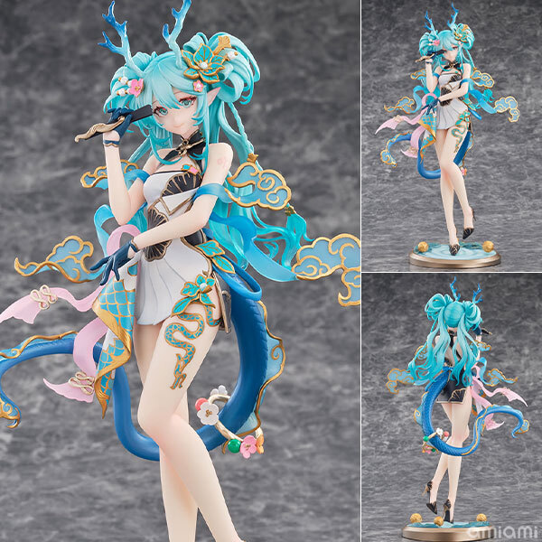預訂9月 Kaiyodo 初音  青龍Ver. Hatsune Miku Azure Dragon Ver. 1/7 Complete Figure Pre-order