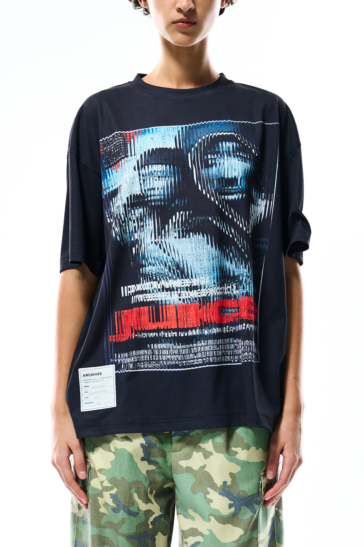 TOLQ TROMPE L'OEIL SCHLETTER T-SHIRT