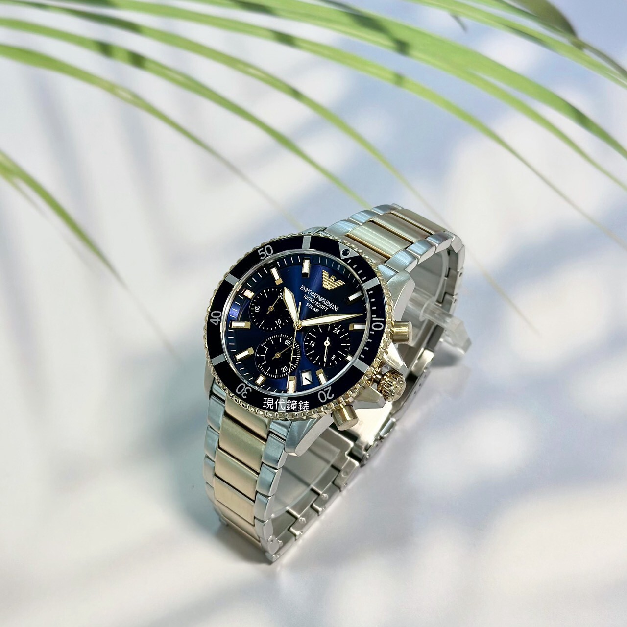 【EMPORIO ARMANI 亞曼尼】豪邁休閒風 AR11740 43mm 現代鐘錶