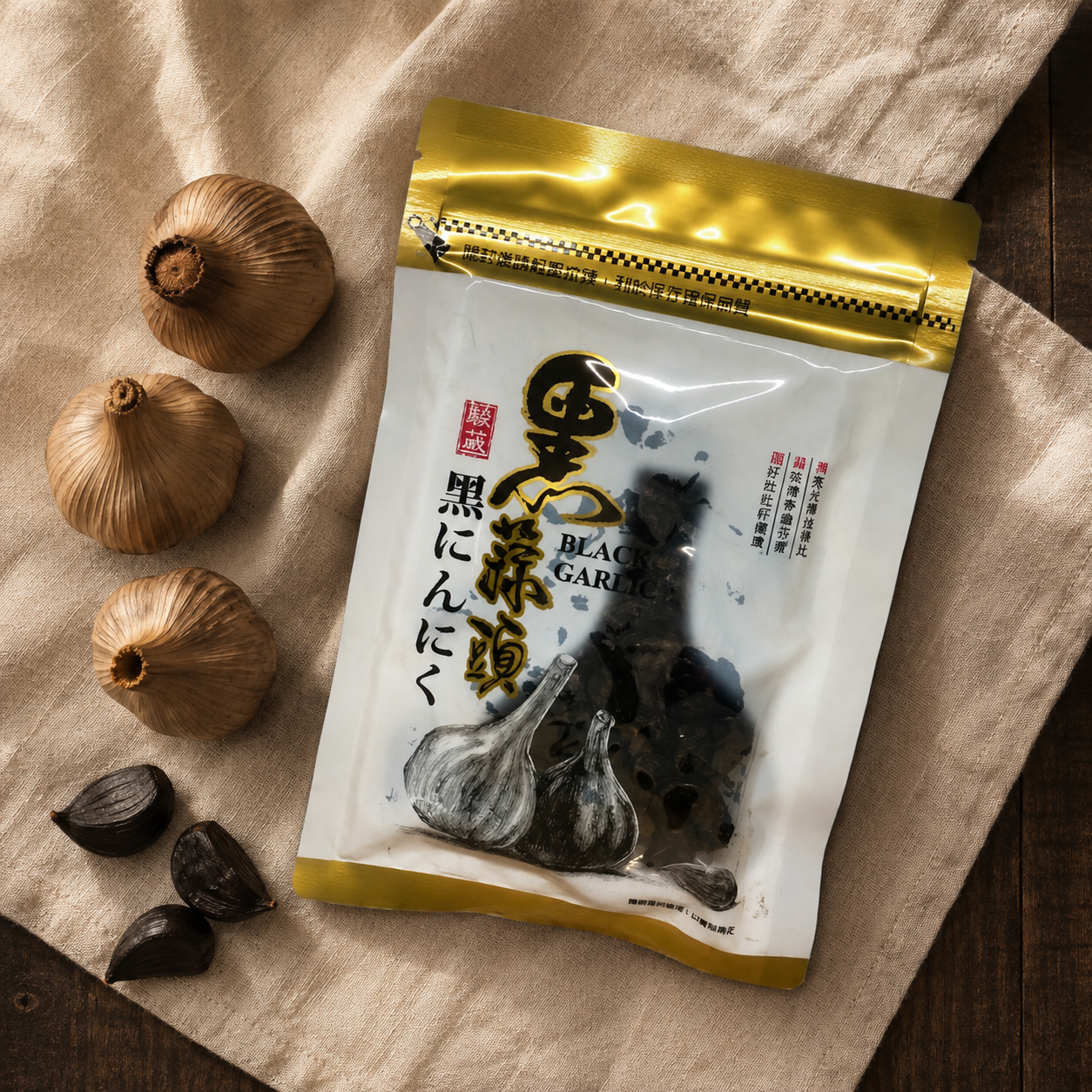 60G純發酵黑蒜