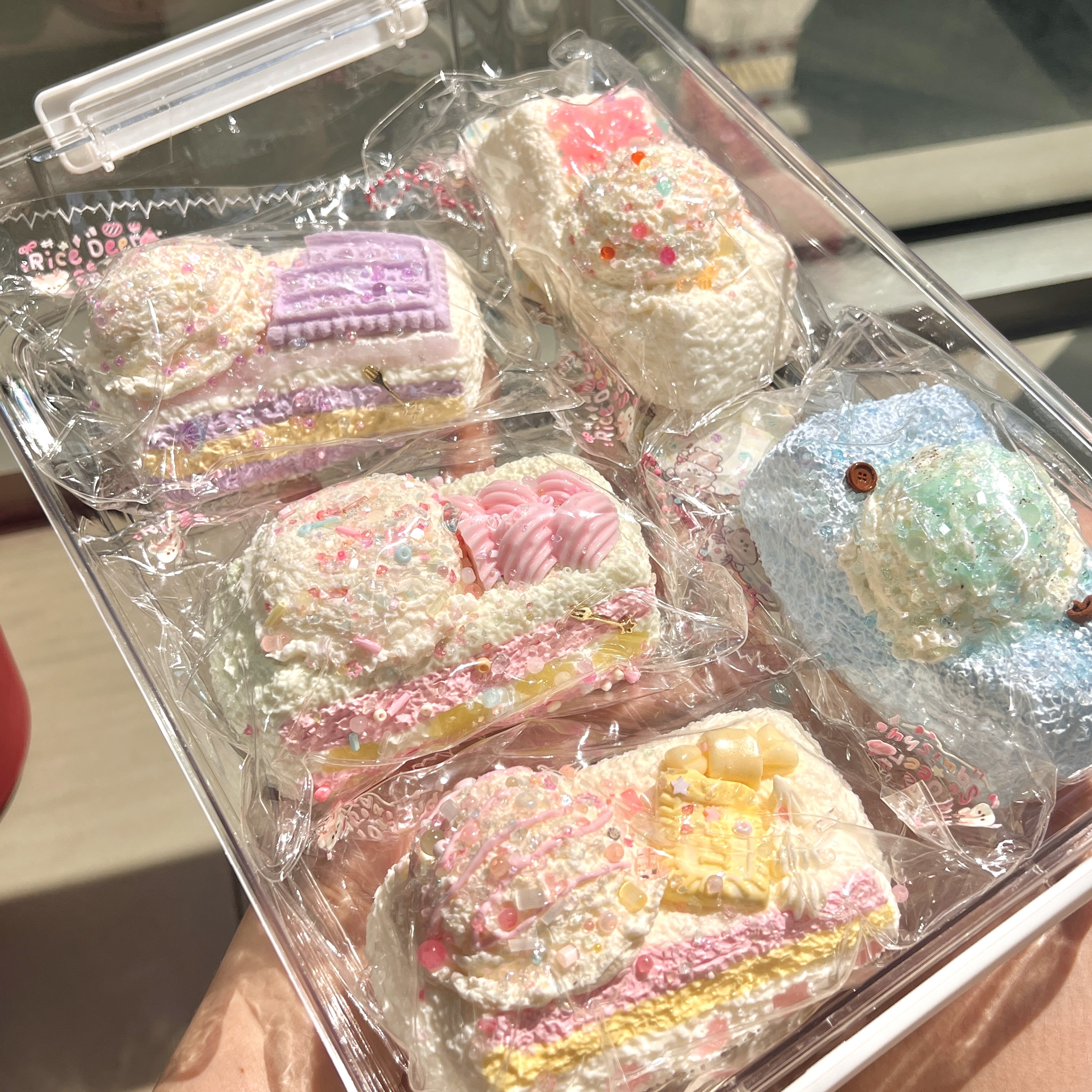 Gemstone Cake Collection Handmade squishy blind box