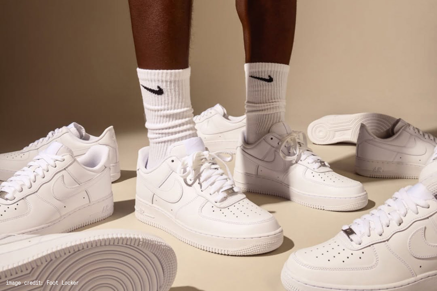 Nike Air Force 1 '07 尺寸版型建議與實際上腳
