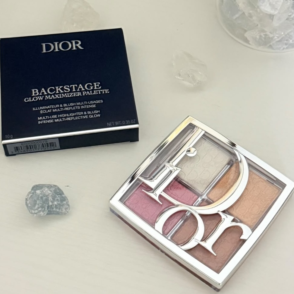 Dior - Backstage Glow Maximizer Palette 專業後台四色面部高光 #001