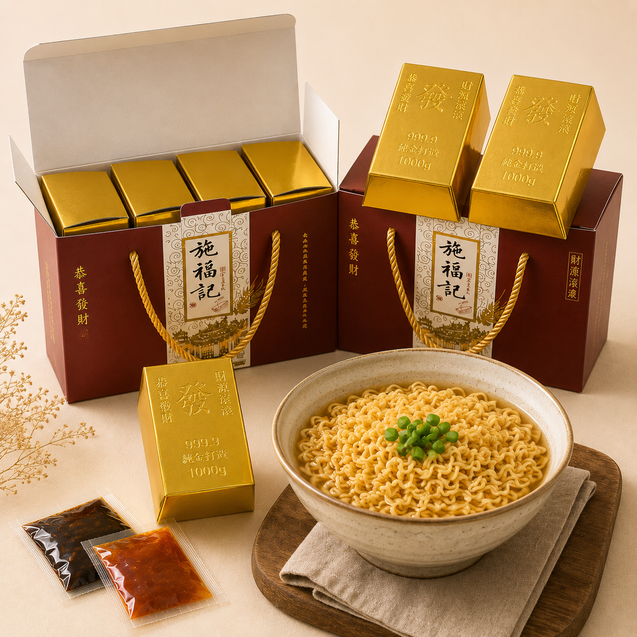 【金塊麵】32入禮盒箱組