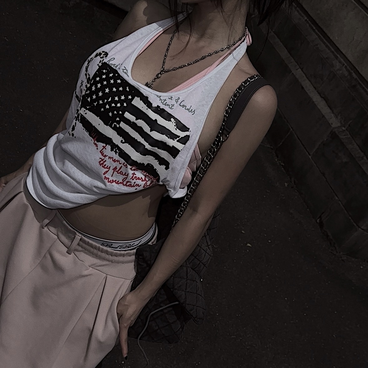 [包色] SELECT｜美式國旗大露背背心 (08.17 Drop)